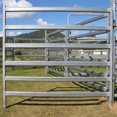 Harga Pabrik Heavy Duty Hot Dipped Galvanized Used Horse Corral Panels Panel Peternakan
