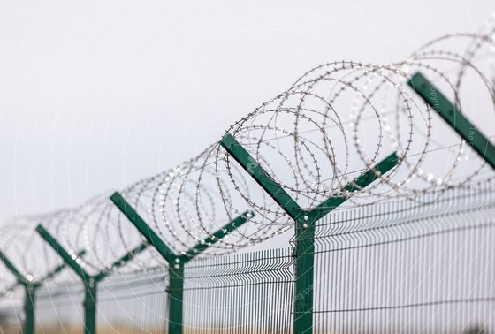 High Durability 5mm Airport Security Fencing Berkelanjutan