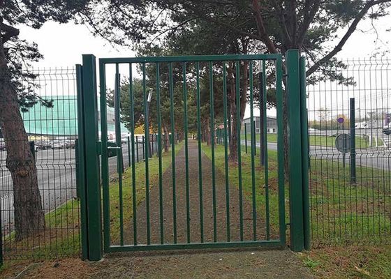 Stok 1m Gerbang Pertanian Gerbang 3d Panel Mesh Las Untuk Taman