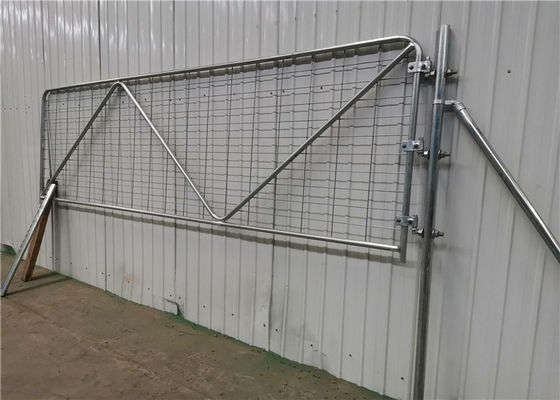 baja karbon rendah 2.5m Weld Mesh Field Fence Gate