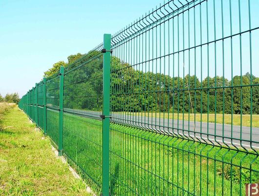 1.53m Tinggi Galvanized Welded Wire Mesh Fence Untuk Lokasi Konstruksi