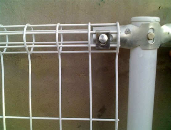 Konstruksi Double Circle 4.5mm Welded Wire Garden Fence 1