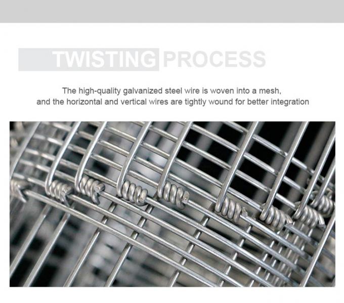 berita perusahaan terbaru tentang Pagar Murah Sapi Galvanis yang Dicelup Panas untuk Dijual Pagar Pertanian Pagar, Teralis & Gerbang Baja Logam Tidak Mendukung 2.0-2.8mm 1