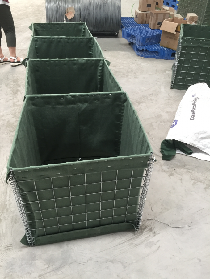 berita perusahaan terbaru tentang Penjualan Panas Hambatan Hesco Pertahanan Militer Dari Pasokan Langsung Pabrik  0