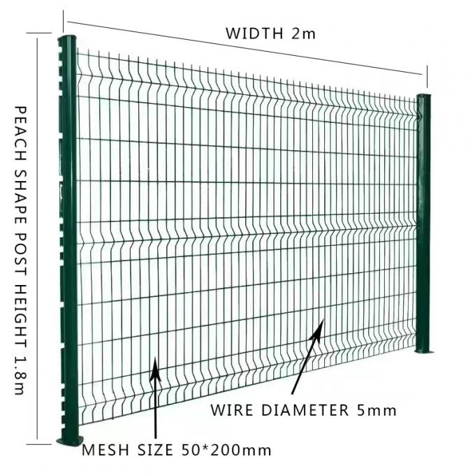 Sport 3d Welded Wire Fence tahan air tahan lama 2