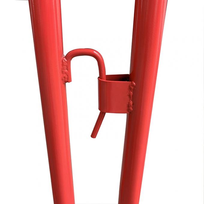 Portable Lipat Aluminium Acara Pengendalian Kerumunan Penghalang Pagar Baja Pvc Konser Besar Gerbang Gerbang Keamanan Manajemen 4