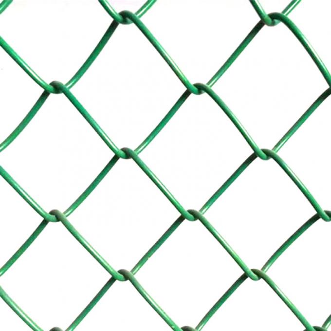 Low Carbon Steel Wire 4ft 5ft 6ft 8ft 10ft Roll Wire Mesh Fence Chain Link Fence Roll 50ft Galvanized Steel 2