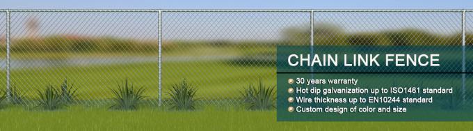 Kawat Jaring Kait Galvanis 1 Inci Pagar Pertanian Rantai Tautan Murah 0