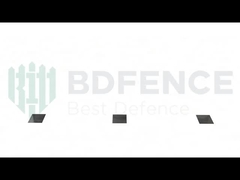 Anti Pencurian Anti Panjat Pagar Keamanan 358 Powder Coated Clear View Panel