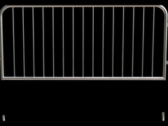 H0.9m Koncert Show Crowd Barrier Fencing Untuk Mengamankan Area Masuk