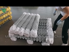 Pagar Rantai Berlian Kawat Siklon ISO9001 9 Gauge