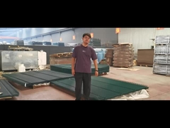 Pagar hijau anti-menekuk empat tikungan benar-benar indah