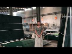 Powder Coating H Post Clear View Anti Climb (Lapisan bubuk H Post)