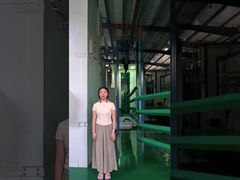 Fence logam tabung lapisan bubuk datar atas