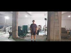 Proses produksi tiang 60*60mm untuk Pagar Keamanan V Mesh