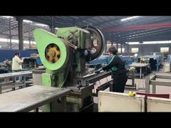 Proses produksi dari galvanis de poteaux de pêche 50*70 mm