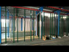 Tubular Steel Fence Powder Coated Produksi Video