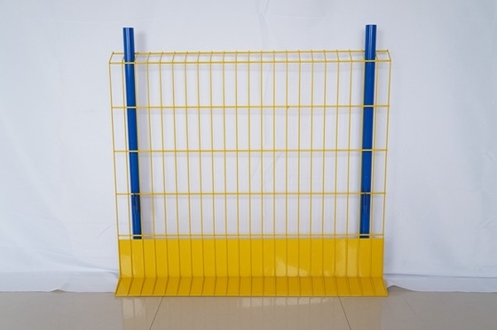 Blue Q195 Steel Edge Safety Fence Powder Coated