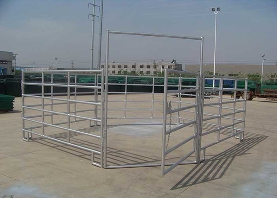 Welded Side Iron Hot Dip Galvanized Steel Farm Gate Mudah Dirakit