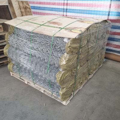 6ft 8ft 5x5 6x6 Galvanized PVC Coated Chain Link Fence Untuk Pagar Pertanian