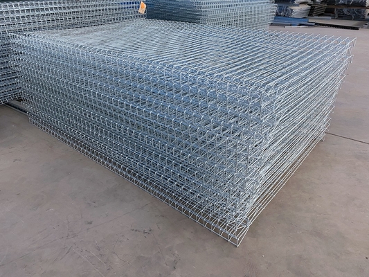 Garden Farm Welded Wire Mesh Panel Anggar Metal Pvc Coated Bending Curved