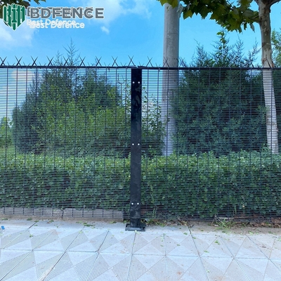 2m Anti Climb Security Fence Pemanasan diobati dengan panas Taman Villa Penjara Perlindungan dilas