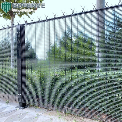 Clearvu Anti-Climb Penjara Pagar Panel 358 High Security Anti-Climb Pagar