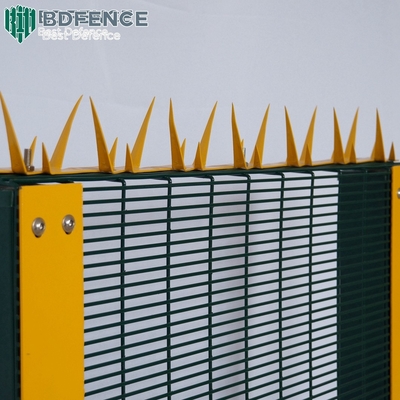 Clearvu Anti-Climb Penjara Pagar Panel 358 High Security Anti-Climb Pagar
