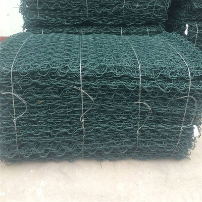 Menenun 1-6mm Gabion Anggar Sistem Anti Korosi