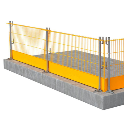 1.3m High Edge Protection Barriers Untuk Situs Konstruksi