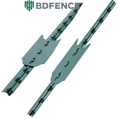 1.33 Pound Per Foot Steel Studded T Post Untuk Sapi