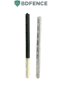 Peternakan Amerika 6 Ft T Pintu Pagar T Post Barbed Wire Galvanized Iron Green Metal