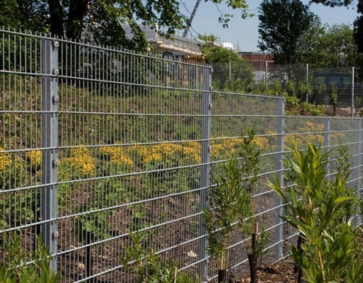 868 Double Wire Mesh Fencing Panel las Luar ruangan 2d