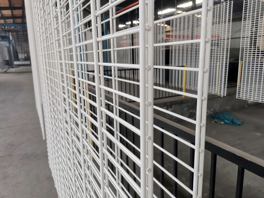 868 Double Wire Mesh Fencing Panel las Luar ruangan 2d