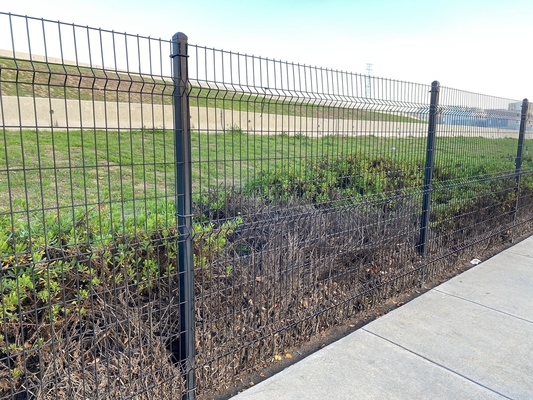 PVC Lapisan 3D Pagar Welded Wire Mesh Pagar untuk Keamanan dan Kebun
