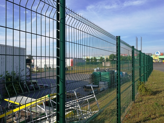 PVC Lapisan 3D Pagar Welded Wire Mesh Pagar untuk Keamanan dan Kebun