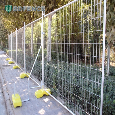 Australia Bangunan Luar Ruang Papan Pagar Temp Removable Trellis Bangunan Zaun Acara Pagar Situs Konstruksi Sementara F