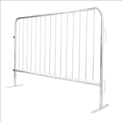 Temporary Road Safety Traffic Crowd Control Barrier Fence dengan jarak tabung dalam 110mm 120mm 150mm