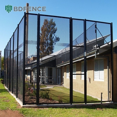 Clearvu Anti-Climb Penjara Pagar Panel 358 High Security Anti-Climb Pagar