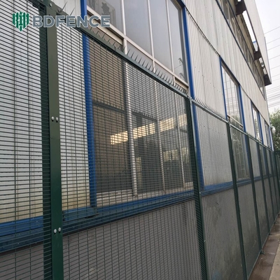 358 Anti pendakian Wire Welded Pagar Penjara Pagar Keamanan Tinggi Clear View