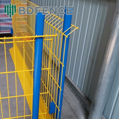 Q235 Pagar Perlindungan Edge Steel Mesh Dengan Toeboard Untuk Bangunan