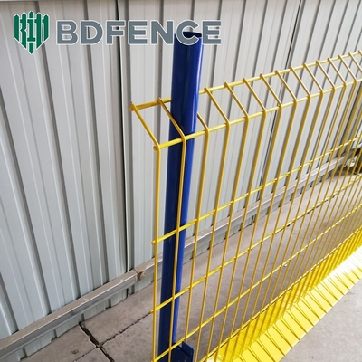 Q235 Pagar Perlindungan Edge Steel Mesh Dengan Toeboard Untuk Bangunan