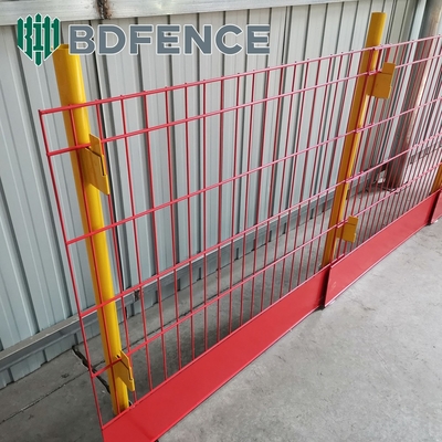 Perlindungan keamanan tepi penghalang perlindungan jatuh Wire Mesh Pagar bangunan
