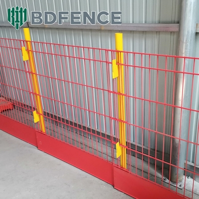 Perlindungan keamanan tepi penghalang perlindungan jatuh Wire Mesh Pagar bangunan