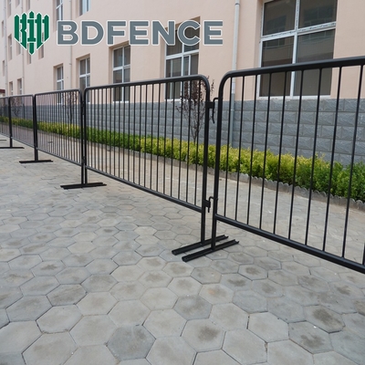 Bandara Pameran Metal Barrikade Pagar 40 Inch Tinggi