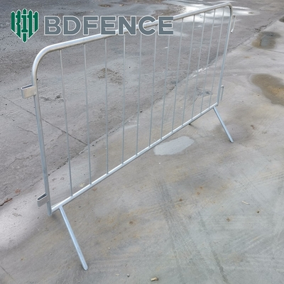 Tugas berat Galvanized Baja Barrikade Konser Low Maintenance