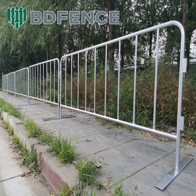 Tugas berat Galvanized Baja Barrikade Konser Low Maintenance