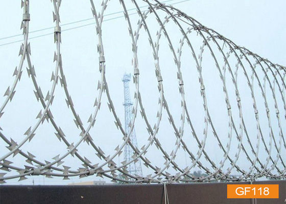 BTO-22 Galvanis Razor Wire Coils Concertina Barbed Wire