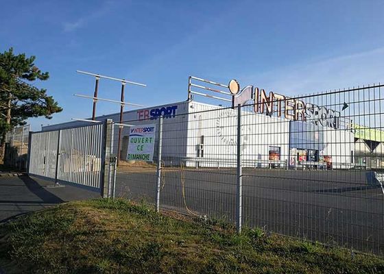 Pvc Berkelanjutan Lapisan 3d Curved Welded Wire Mesh Pagar Panel Pagar penghalang