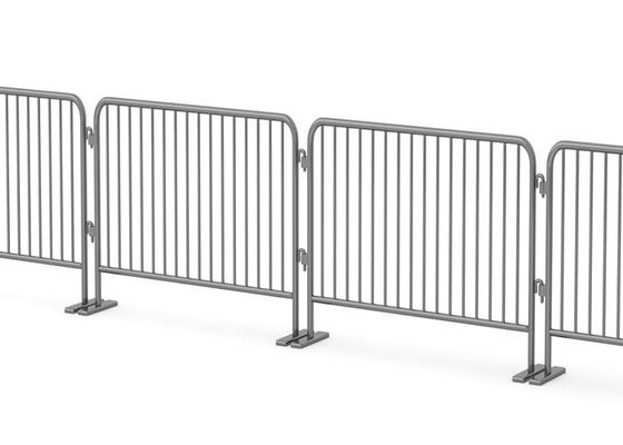 Steel Concert Crash Crowd Control Barricades Tinggi 36 "